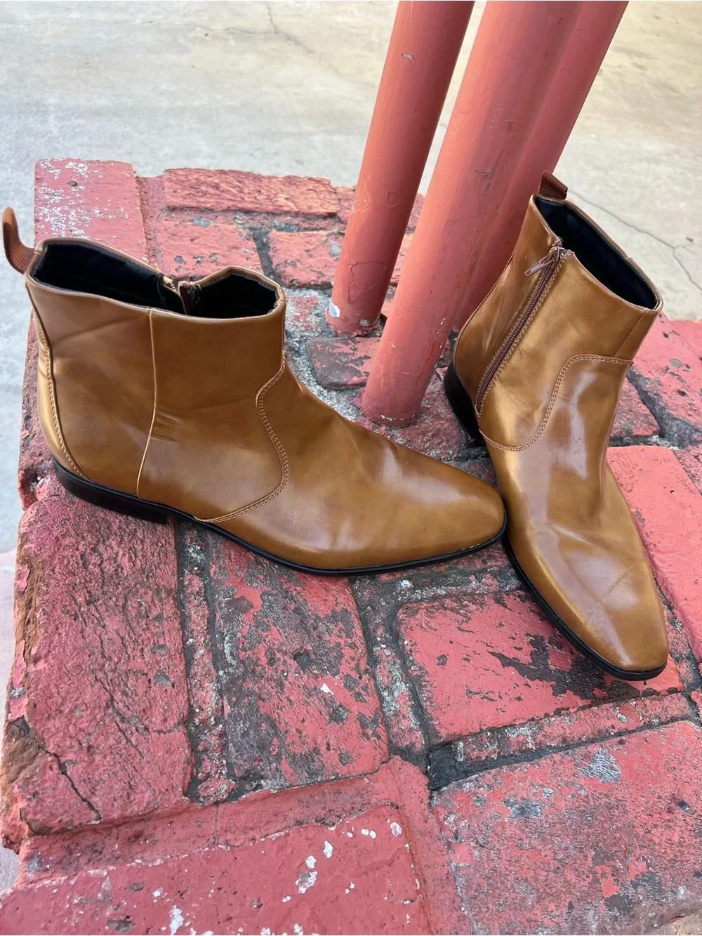 Alfani polished cognac